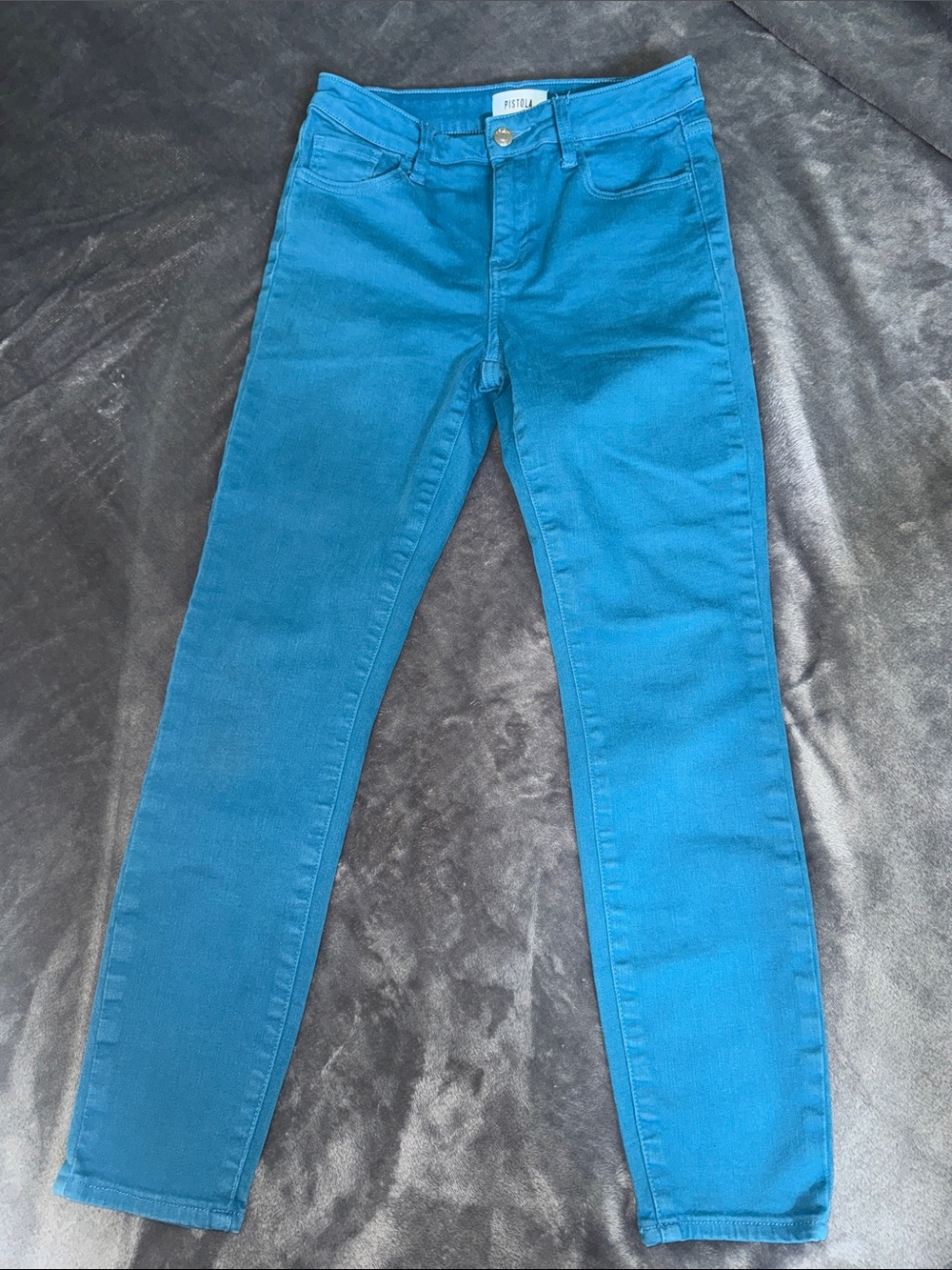 27 Pistola Teal Skinny Women's Jeans